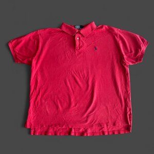Polo Ralph Lauren size men XL red polo shirt #preppy #classic